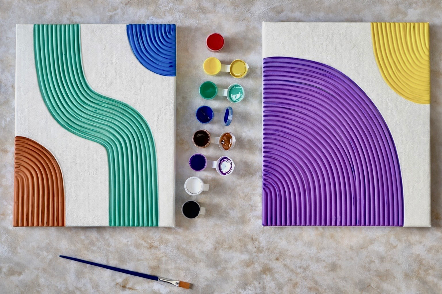 DIY Textured Art Kit