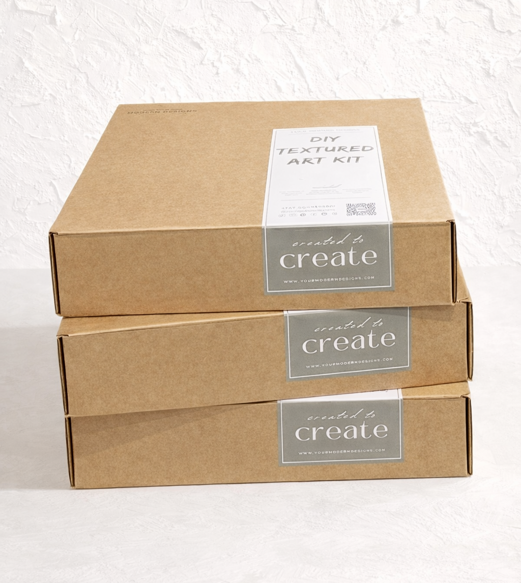 DIY Textured Art Kit